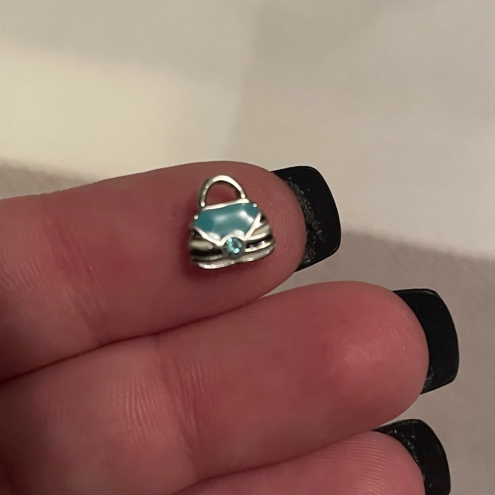 Origami owl living locket purse charm